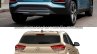 Hyundai Kona vs. Hyundai Creta rear three quarters