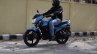 TVS Victor review motion front three quarter