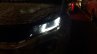 Tata Nexon spied headlamp at night