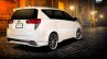 Toyota Innova Crysta Custom rear three quarter by ATIVUS