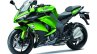 2017 Kawasaki Ninja 1000 green front three quarter left