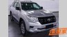 2018 Toyota Land Cruiser Prado (facelift) front three quarters right side spy shot