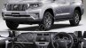 2018 Toyota Land Cruiser Prado front three quarters and dashboard