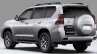 2018 Toyota Land Cruiser Prado rear three quarters