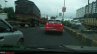 Dual tone red and black VW Polo rear spotted on test in Pune