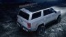 Ford Bronco 4-door rear three quarters elevated view rendering third image