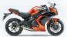 Kawasaki Ninja 400 orange side right