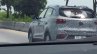 MG ZS (MG XS) rear three quarters spy shot