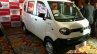 Mahindra Jeeto Minivan India launch white front three quarter