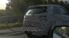 Mahindra KUV100 Facelift Spy Shots Tail