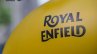 Royal Enfield Classic 350 in Matte Yellow by ParPin's Garage fuel tank badging