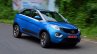 Tata Nexon Review Test Drive Action Shot Corner