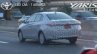 Thai-spec 2017 Toyota Yaris Sedan rear three quarters spy shot