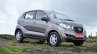 Datsun redi-GO 1.0 Review gray right front three quarters