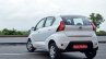 Datsun redi-GO 1.0 Review white rear three quarters