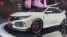 2017 Honda Civic Type R front three quarter at the 2017 GIIAS Live