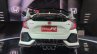 2017 Honda Civic Type R rear at the 2017 GIIAS Live