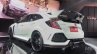 2017 Honda Civic Type R rear three quarter at the 2017 GIIAS Live