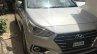 2017 Hyundai Verna caught completely undisguised front