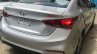 2017 Hyundai Verna caught completely undisguised rear three quarters