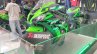 2017 Kawasaki Ninja ZX10-R with Akrapovic front left quarter at GIIAS 2017