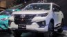 2017 Toyota Fortuner TRD Sportivo bumper at the 2017 GIIAS Live