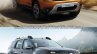 2018 Dacia Duster vs. 2014 Dacia Duster front three quarters right side