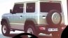 2018 Suzuki Jimny Leaked rear three quarters