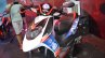 Aprilia SR150 with Chelsea livery up close at Nepal Auto Show 2017