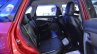 Customised Maruti Vitara Brezza rear seats at Nepal Auto Show 2017