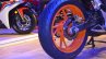 Honda CB 190R at Nepal Auto Show 2017 rear wheel