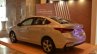 Hyundai Verna 2017 rear three quarters sleek silver