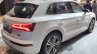 India-bound 2017 Audi Q5 rear three quarter at the 2017 GIIAS Live