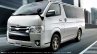 JDM-spec 2017 Toyota Hiace front three quarters