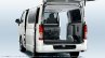 JDM-spec 2017 Toyota Hiace rear three quarters left side