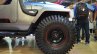 Mahindra Thar Daybreal front wheel at Nepal Auto Show 2017