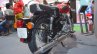 Royal Enfield Classic 350 Redditch Red rear three quarters right at the Nepal Auto Show 2017