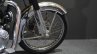 Royal Enfield Classic 500 Chrome front wheel at the Nepal Auto Show 2017