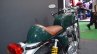 Royal Enfield Continental GT saddle and rear at the Nepal Auto Show 2017