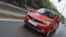 Tata Tiago AMT test drive review front action shot