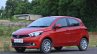 Tata Tiago AMT test drive review left front three quarters