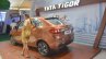 Tata Tigor rear three quarters at Nepal Auto Show 2017