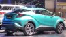 Toyota C-HR Hybrid rear three quarter at the 2017 GIIAS Live