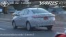 Toyota Yaris ATIV rear three quarters spy shot