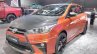 Toyota Yaris TRD Sportivo front three quarters at GIIAS 2017