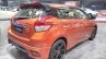 Toyota Yaris TRD Sportivo rear three quarters right side at GIIAS 2017