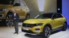 VW T-Roc front three quarters world premiere