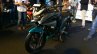 Yamaha Fazer 25 India launch cyan front left quarter