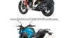 Yamaha Fazer 25 vs Yamaha FZ25 spec comparo rear left quarter