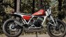 Yamaha RD350 scrambler by Motoexotica India right side